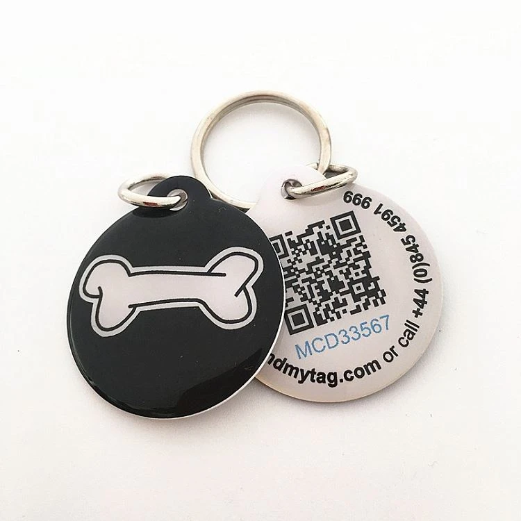 Etykieta identyfikacyjna RFID dla psa z żywicy epoksydowej